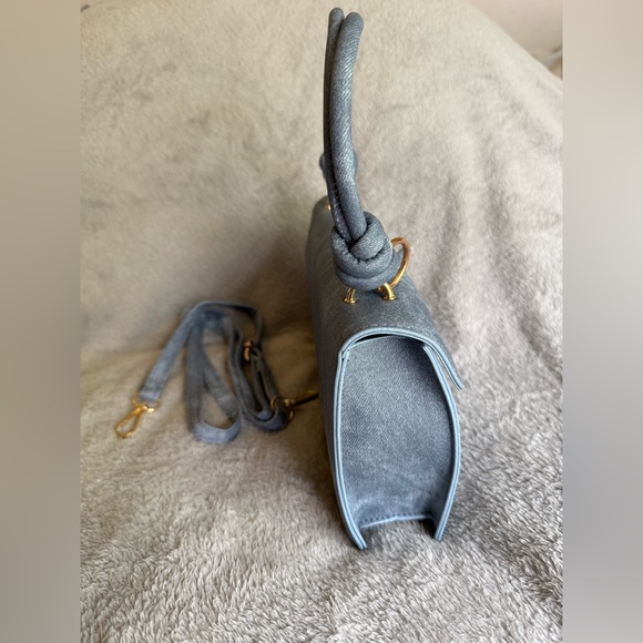 Brand New Blue Jean Cross Body Handbag - Picture 2 of 4